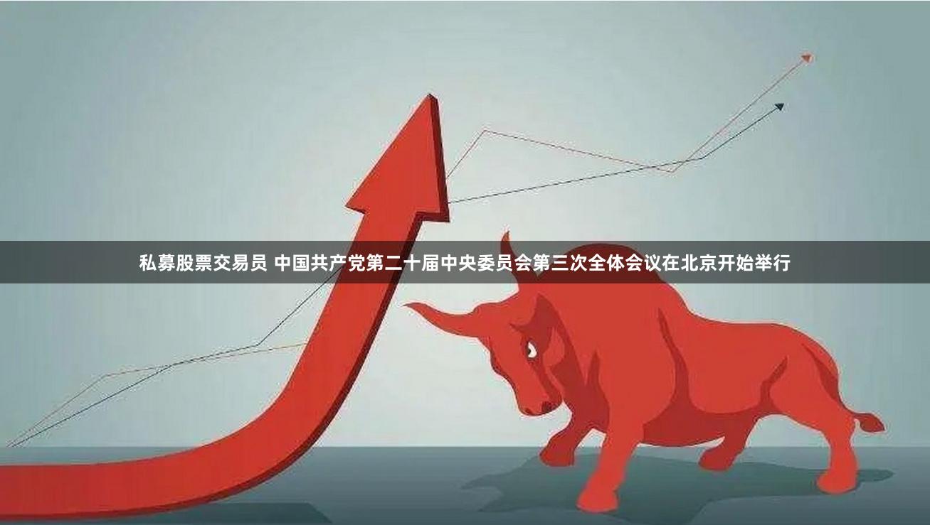 私募股票交易员 中国共产党第二十届中央委员会第三次全体会议在北京开始举行