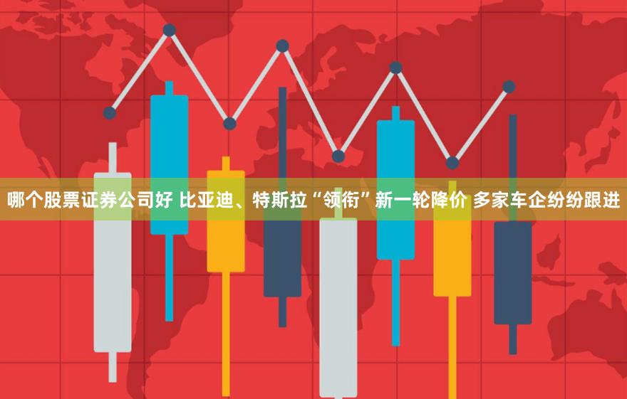 哪个股票证券公司好 比亚迪、特斯拉“领衔”新一轮降价 多家车企纷纷跟进